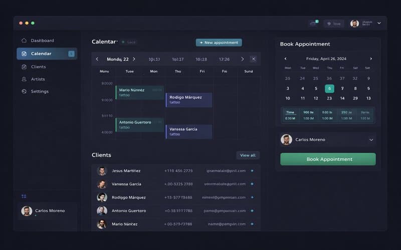 Dashboard de InkAgent